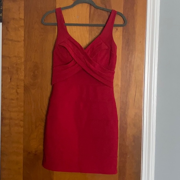 Emerald Sundae Dresses & Skirts - Red Body-Con Dress